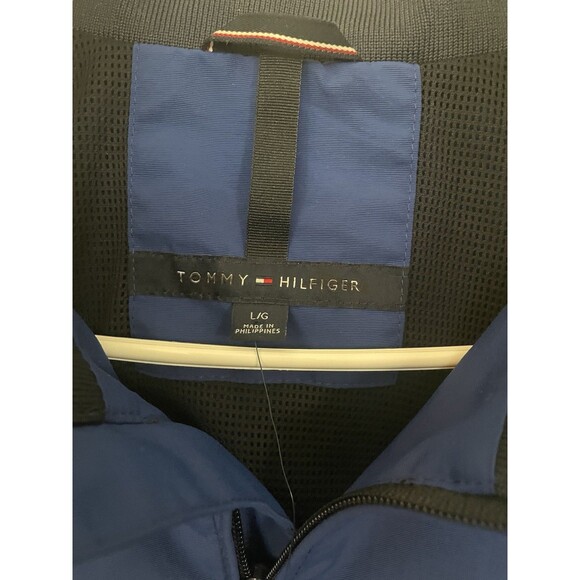 Tommy Hilfiger Men’s Blue Sleeveless Zip Vest Jacket Size L New With Tags - Picture 3 of 6